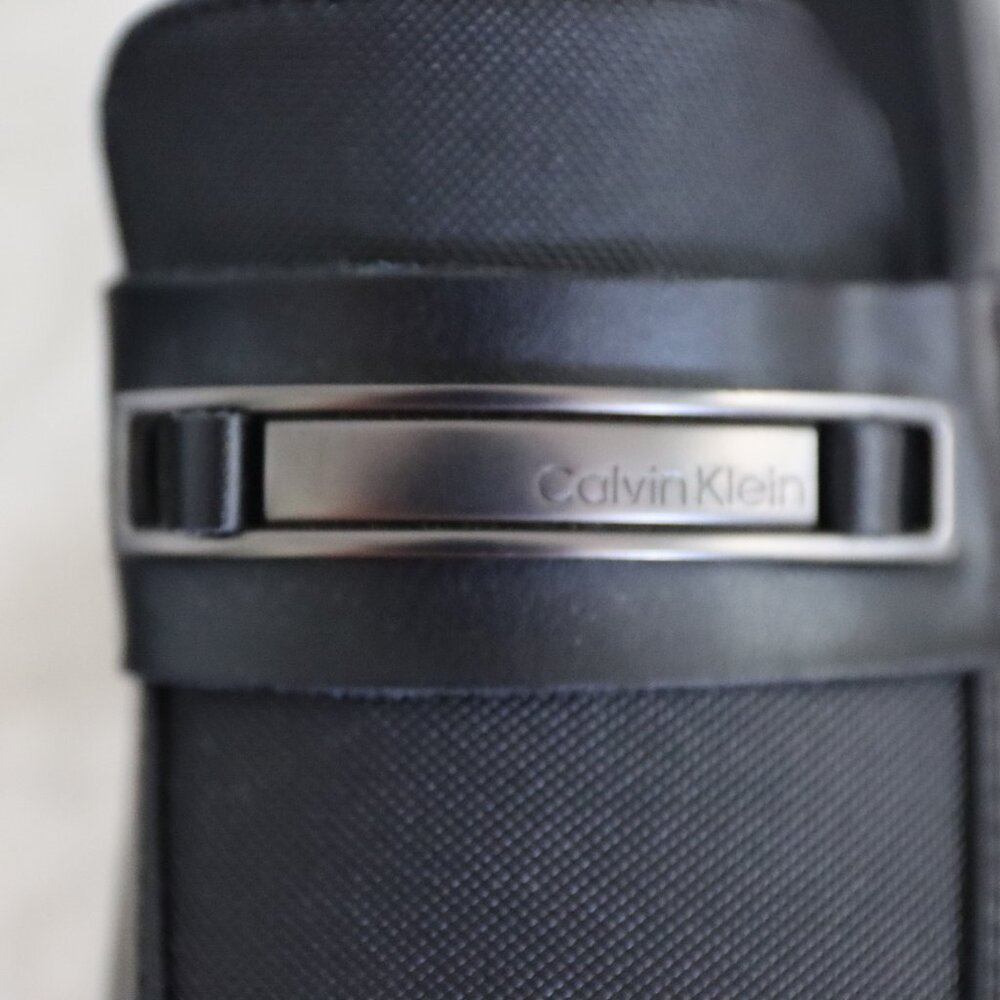 Calvin Klein Jameson Loafers Men's Size 8 Black Office Casual Preppy New - Picture 5 of 6